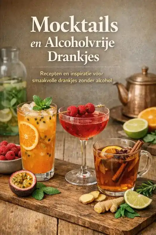 Seizoensaanbieding Mocktails en Alcoholvrije Drankjes