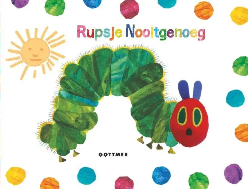 Uitverkoop Rupsje Nooitgenoeg - stoffen boekje