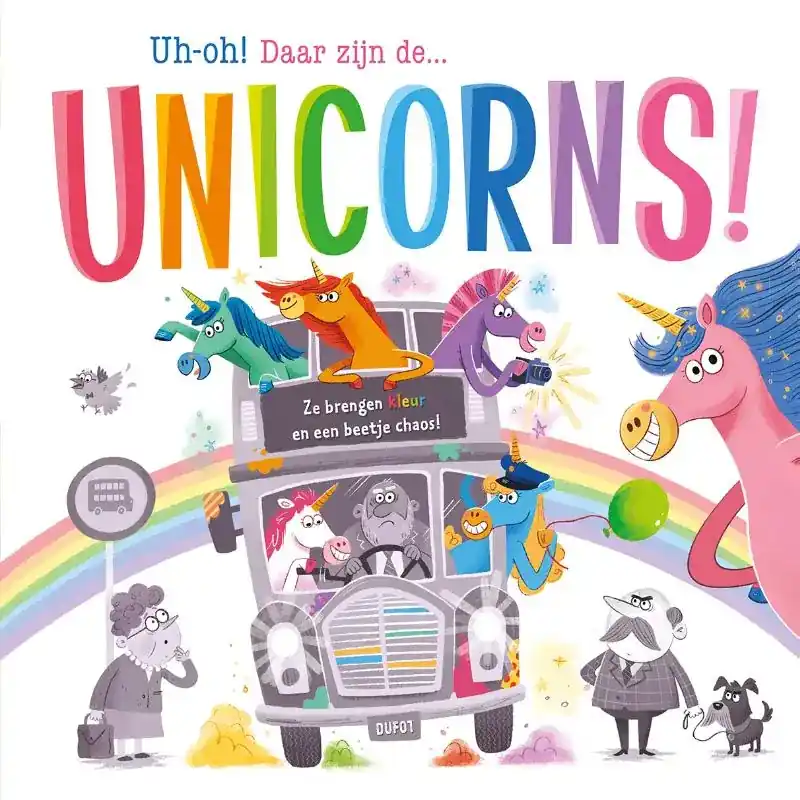 Beperkte Voorraad Uh-oh! Daar zijn de... unicorns! - prentenboek padded