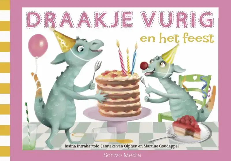 Draakje Vurig en het feest Koopje