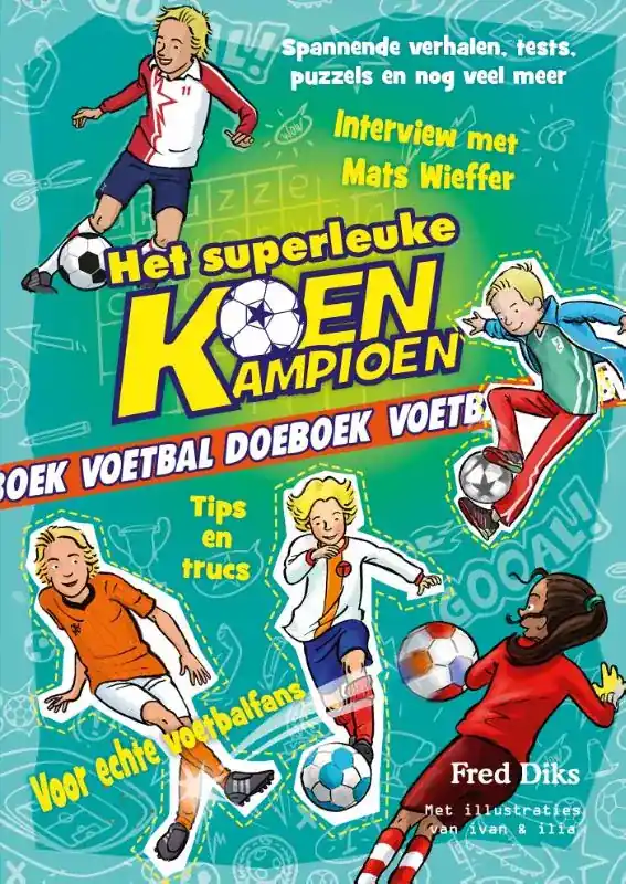 Het superleuke Koen Kampioen voetbal doeboek Merkproduct